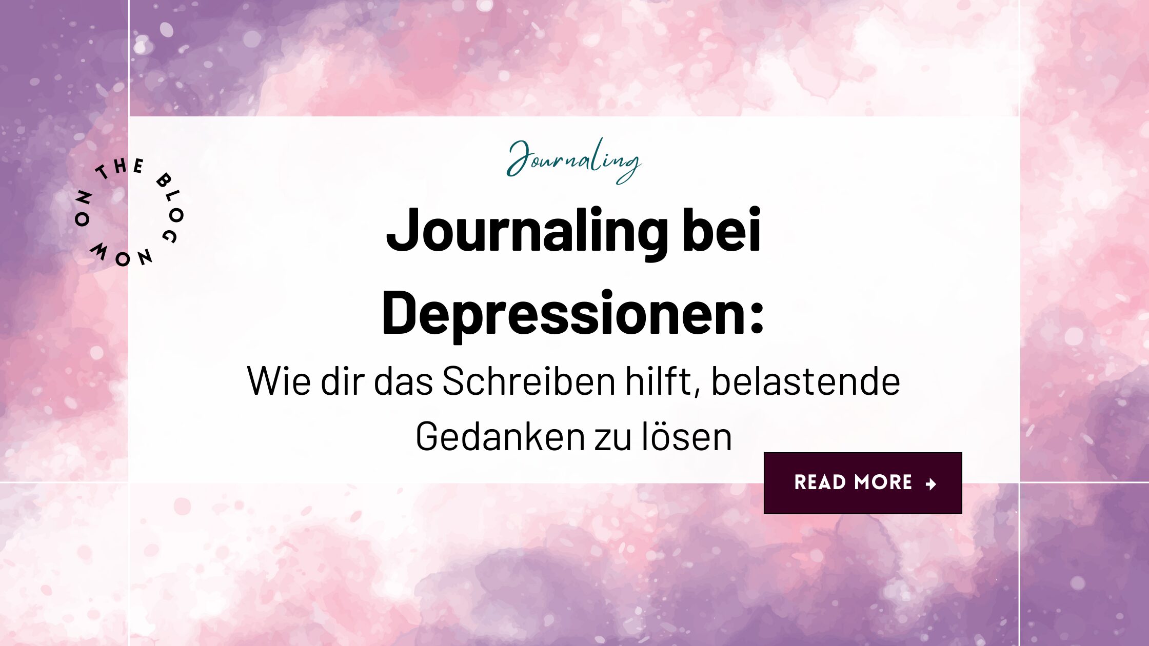 Journaling bei Depressionen: Warum es mehr als nur Schreiben ist