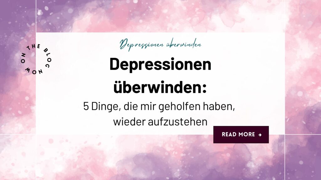 Depressionen überwinden