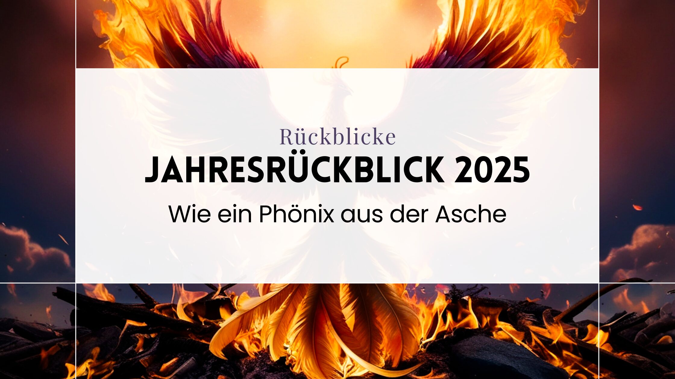 Jahresrückblick 2025 Jahresrückblick 2025: Wie ein Phönix aus der Asche